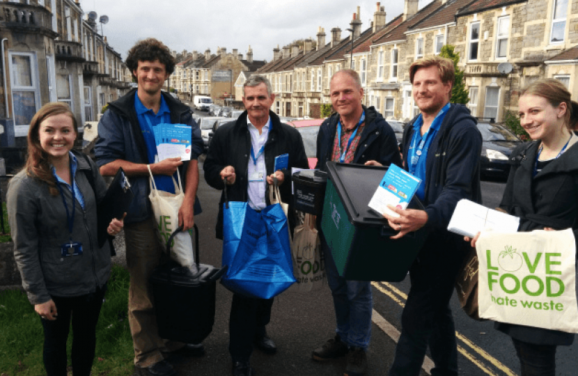 Bob Goodman and recycling in Bath