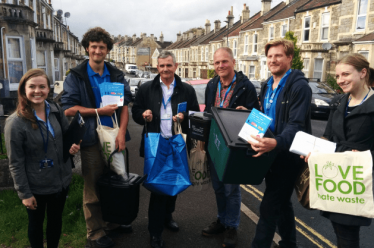 Bob Goodman and recycling in Bath