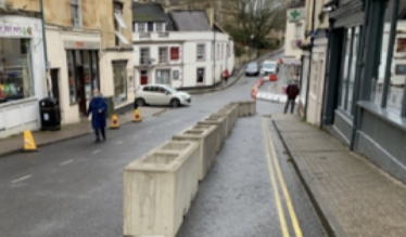 Larkhall Concrete Wall